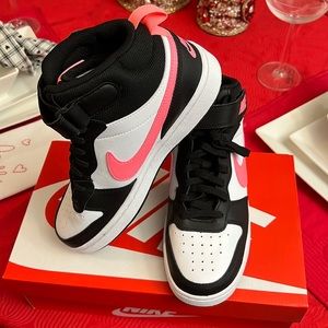 COPY - Pink and black Nike Court Borough MID 2